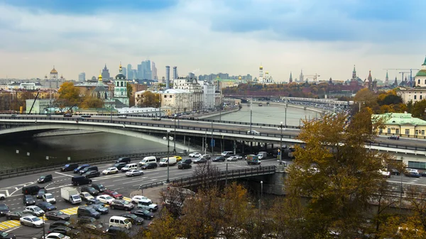 Moscow, Russia. A view from the window of the apartment