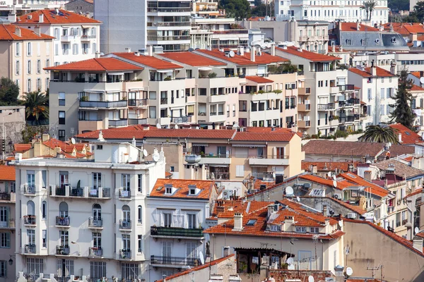 CANNES, FRANCE, on MARCH 12, 2015. The top view on the city