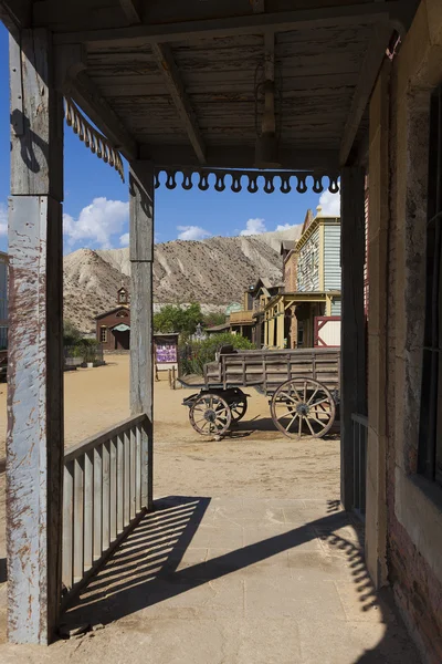 Mini Hollywood Film set, Desert of Tabernas, Almeria Province, A