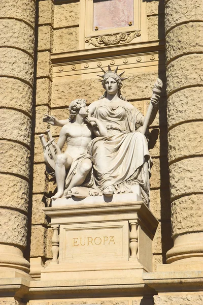 Statue of Europe, Natural History Museum in Vienna