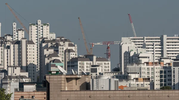 High-rise apartment blocks in Seoul, South Korea