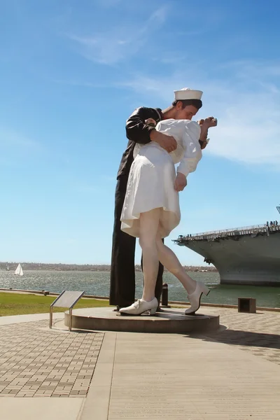 The Unconditional Surrender sculpture