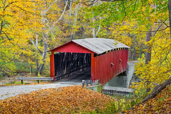 Autumn at Rolling Stone Covered Bridge