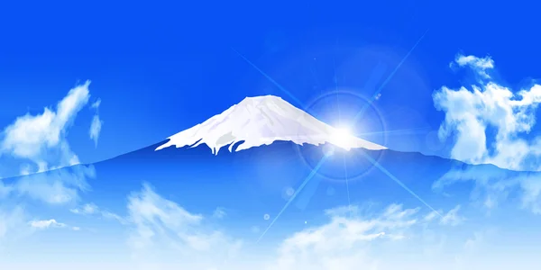 Fuji sky landscape background