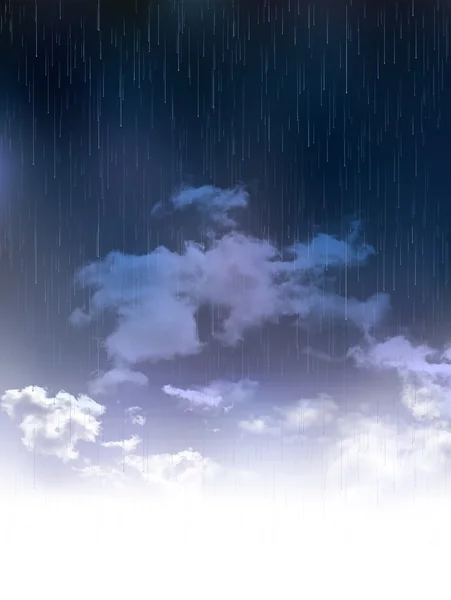 Rainy season rain landscape background