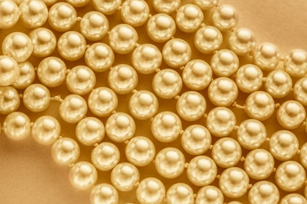 Yellow pearls background