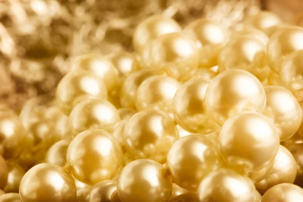 Heap of pearls background