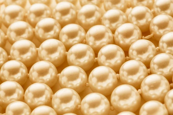 Yellow pearls background