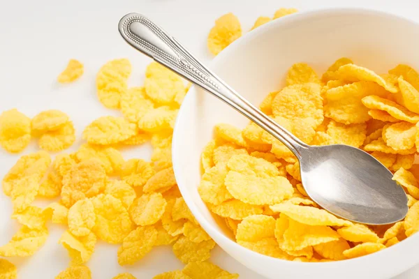 Yellow corn flakes