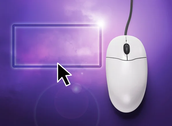 Computer mouse with arrow click