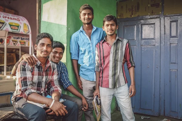 Young Indian men