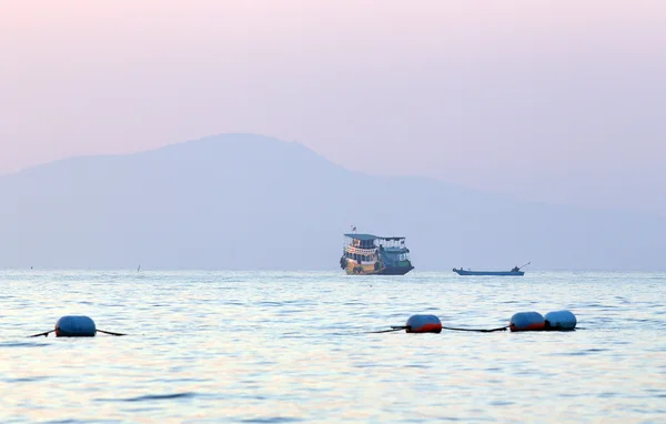 The vessel in the Gulf of Thailand