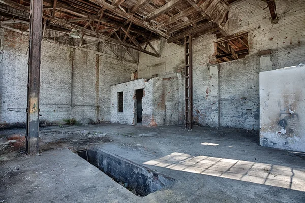 Interior of the old factory