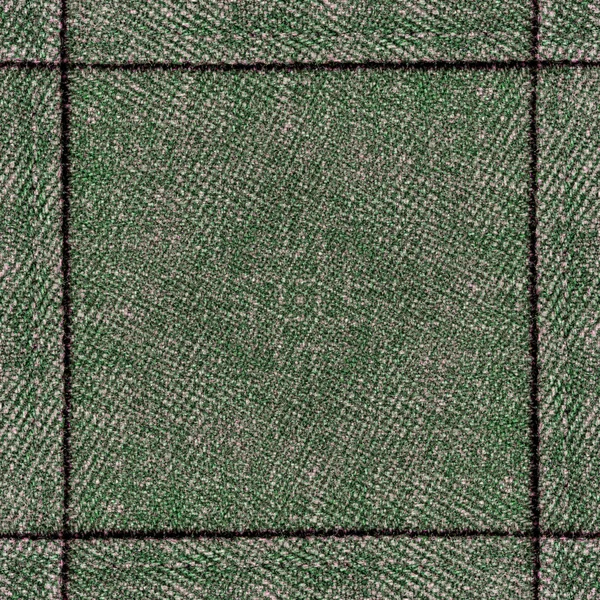 Green jeans texture decorated with seams