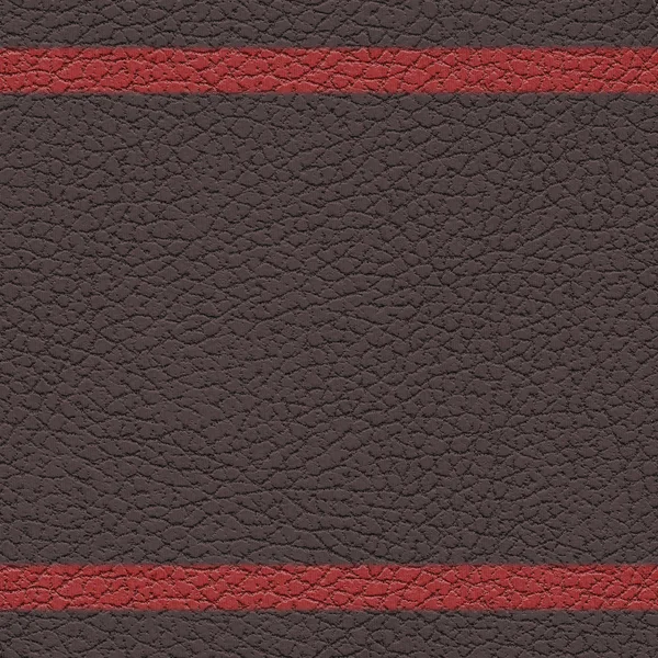 Brown leather texture,  red lines