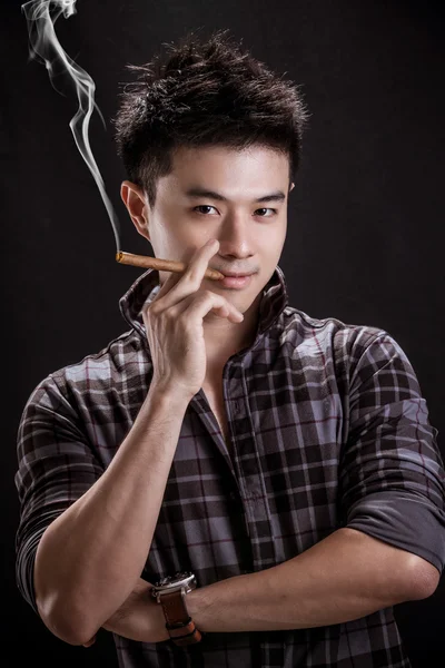 Portrait of Asian young man