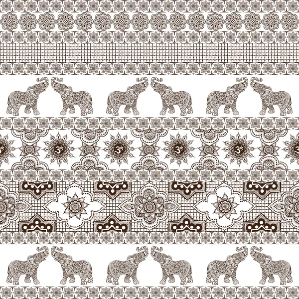 Indian seamless patterns