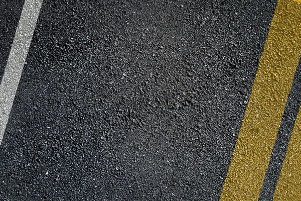 Asphalt surface of road