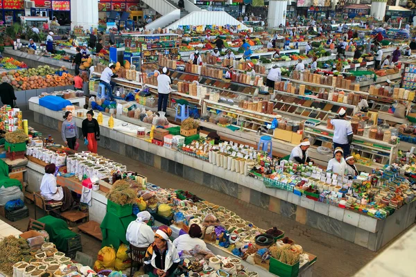 Ashgabad, Turkmenistan - October 10, 2014. Farmers Market \
