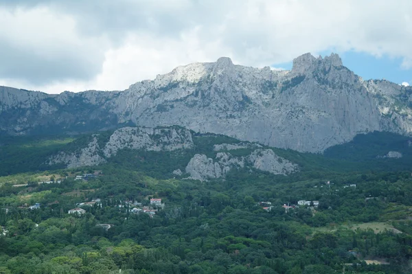 Crimea mountains in the southern part of the peninsula, mountains Ai-Petri landscape. Ukraine