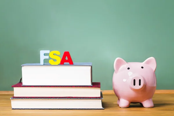 Federal Student Aid theme with textbooks