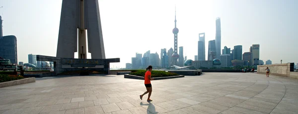 Morning run in Shanghai