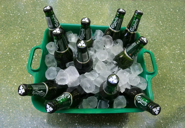 Carlsberg  beer on Ice