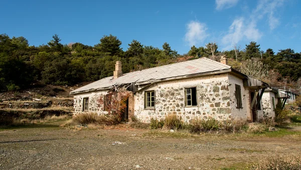 Deserted house in the mountains