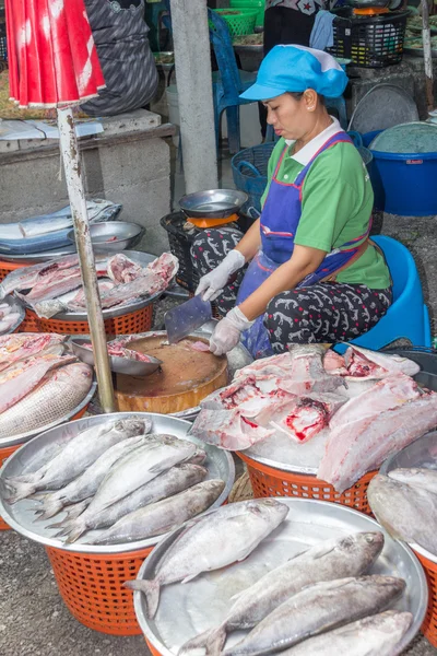 Fish vendor Nakhon SI Thammarat