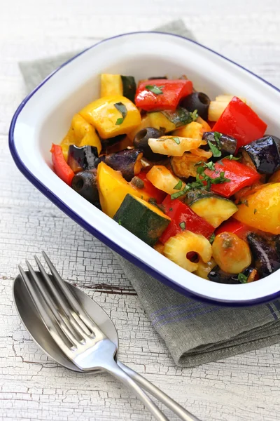 Caponata, italian eggplant vegetable stew