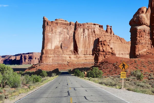 Park avenue at arches national park