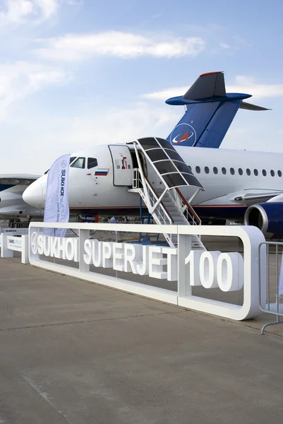 Sukhoi Superjet 100 at MAKS International Aerospace Salon