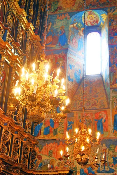 Interior of the Church of Elijah the Prophet in Yaroslavl (Russi
