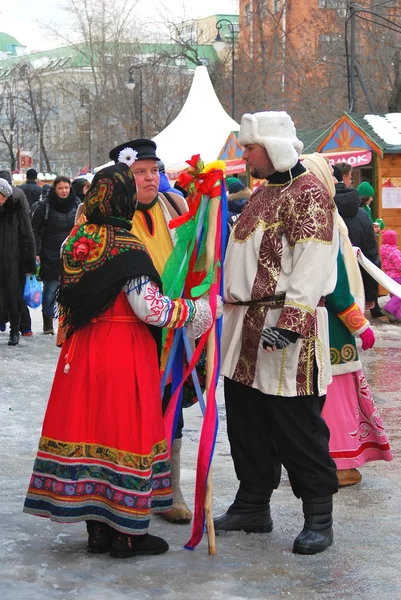 Shrovetide celebration in Moscow