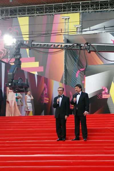 Boris Berman and Ildar Zhindarev at Moscow Film Festival