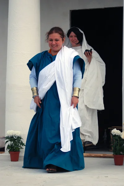 Portrait of women in historical costumes