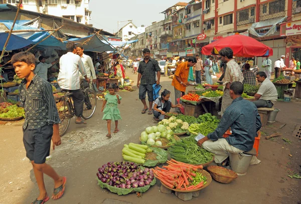 Typical vegetable street market
