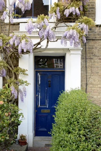 Blue door of London