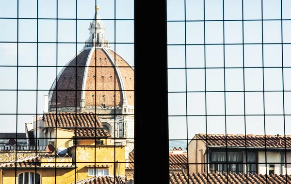 Cattedrale di Santa Maria del Fiore behind the window, Florence