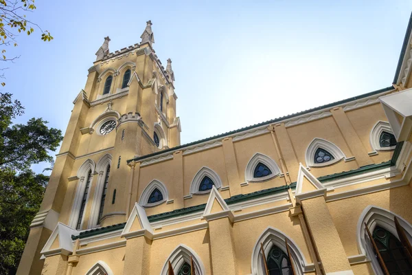 St. John\'s Cathedral is the first established christian churches in Hong Kong,built in 1849.