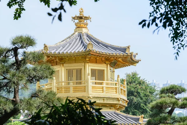 The oriental pavilion of absolute perfection in Nan Lian Garden, Chi Lin Nunnery, Hong Kong