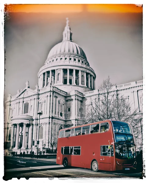 Red London bus