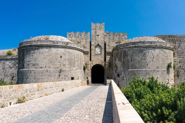 Castle Gates Rhodes Greece