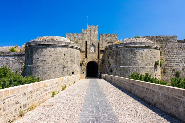 Castle Gates Rhodes Greece