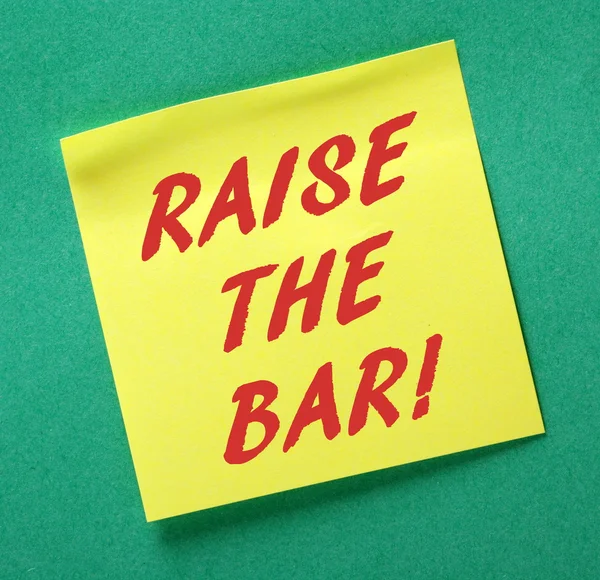 Raise The Bar!