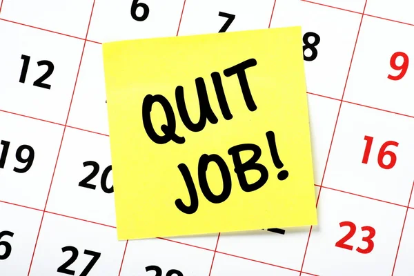 Quit Job Reminder