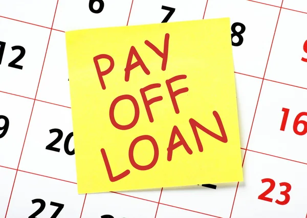 Pay Off Loan Reminder