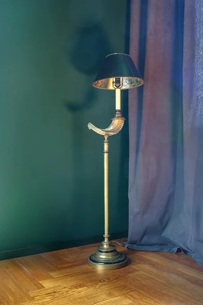 Golden design lamp