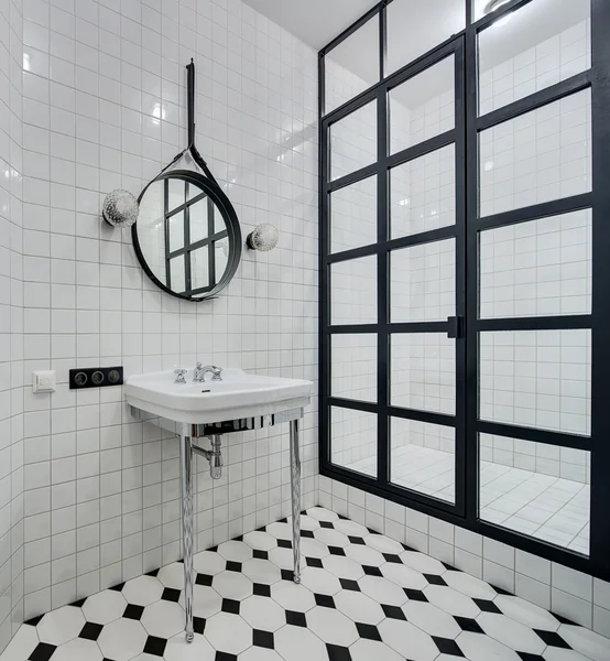 Modern style bathroom