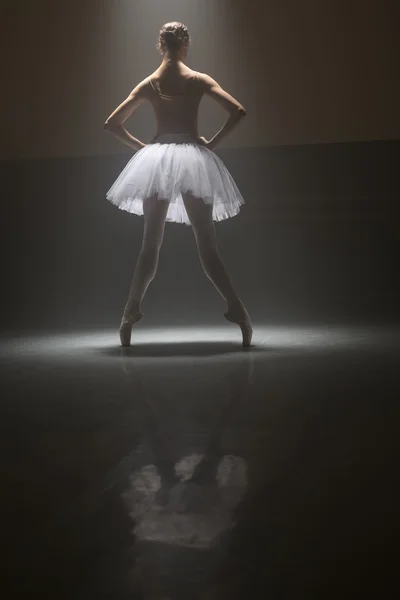 Ballet dancer from behind